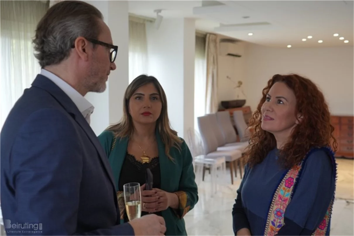 Gathering of diplomats spouses at the polish embassy