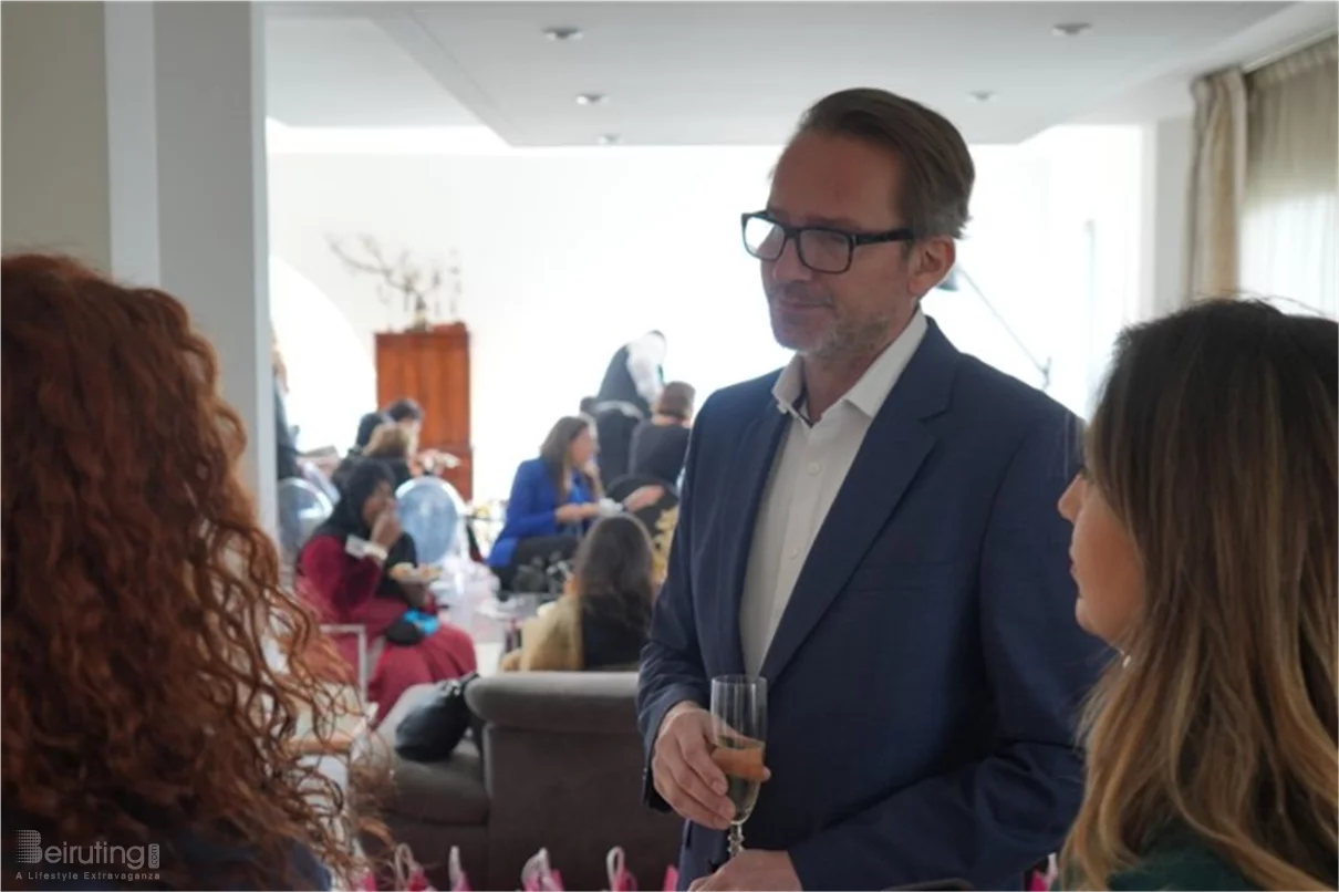 Gathering of diplomats spouses at the polish embassy