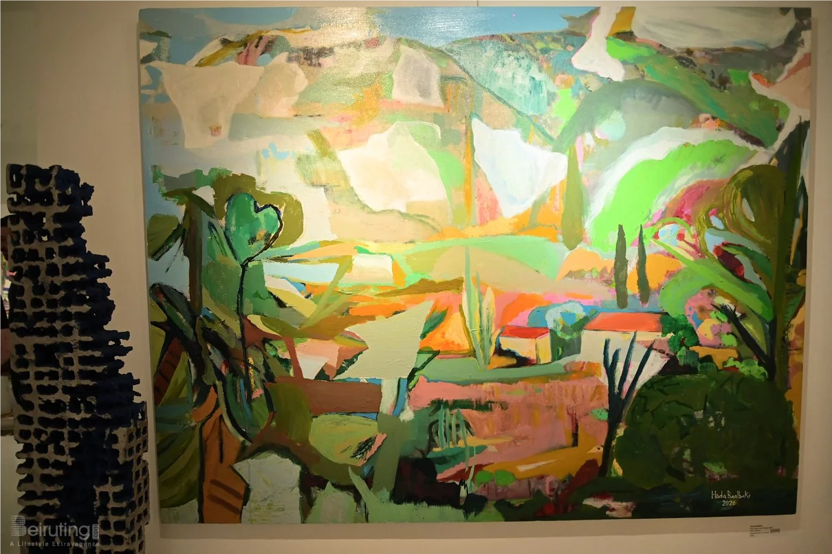 BEYTI Hoda Baalbaki Solo Exhibition at Chaos Art Gallery