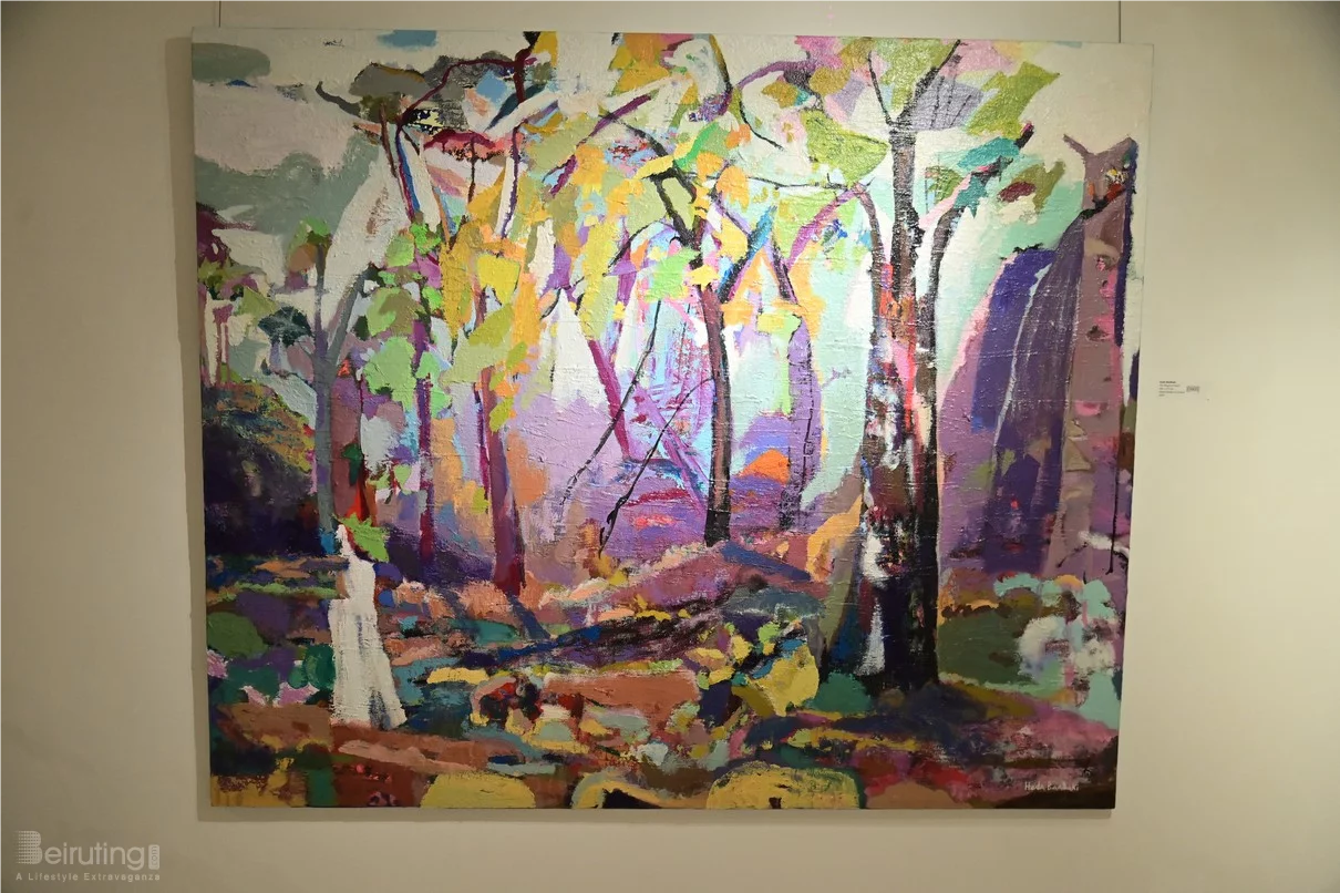 BEYTI Hoda Baalbaki Solo Exhibition at Chaos Art Gallery