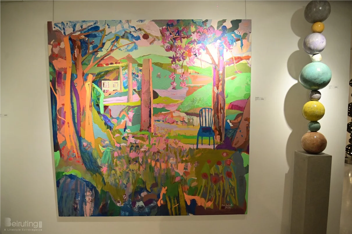 BEYTI Hoda Baalbaki Solo Exhibition at Chaos Art Gallery