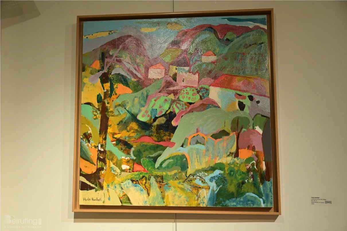 BEYTI Hoda Baalbaki Solo Exhibition at Chaos Art Gallery