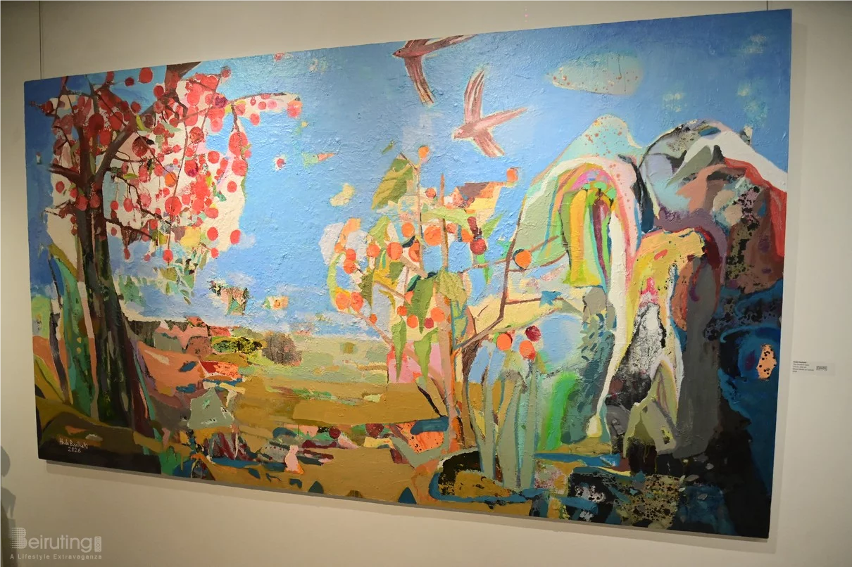 BEYTI Hoda Baalbaki Solo Exhibition at Chaos Art Gallery