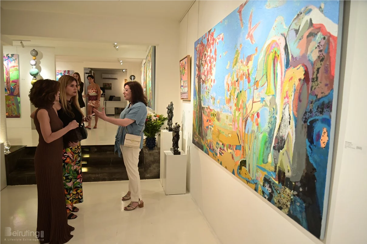BEYTI Hoda Baalbaki Solo Exhibition at Chaos Art Gallery