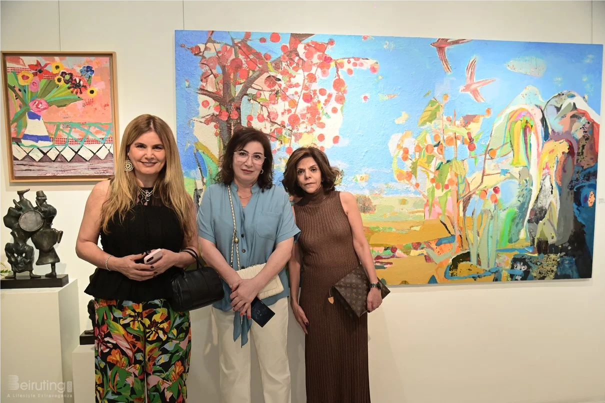 BEYTI Hoda Baalbaki Solo Exhibition at Chaos Art Gallery
