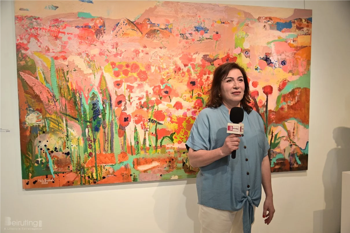 BEYTI Hoda Baalbaki Solo Exhibition at Chaos Art Gallery