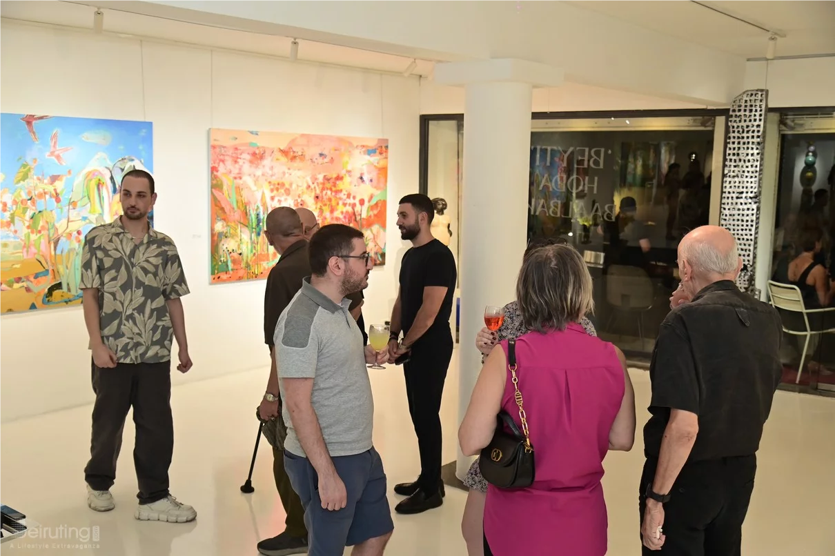 BEYTI Hoda Baalbaki Solo Exhibition at Chaos Art Gallery