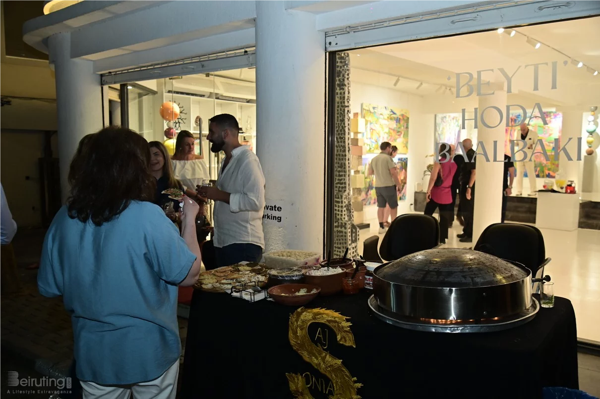 BEYTI Hoda Baalbaki Solo Exhibition at Chaos Art Gallery