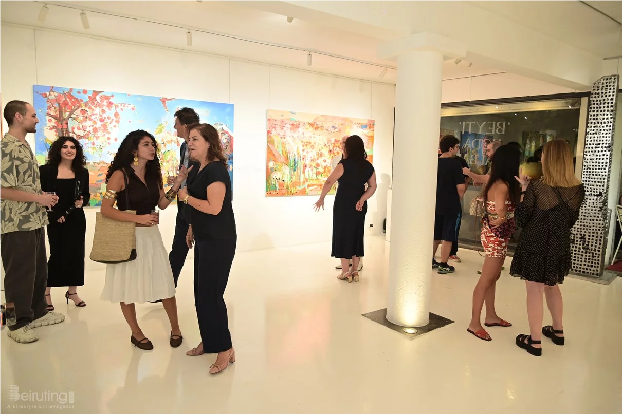 BEYTI Hoda Baalbaki Solo Exhibition at Chaos Art Gallery