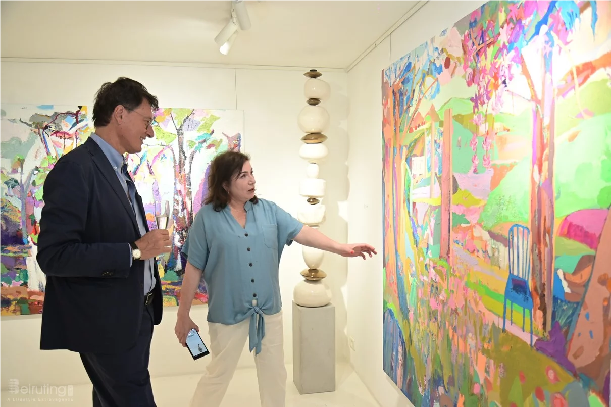 BEYTI Hoda Baalbaki Solo Exhibition at Chaos Art Gallery