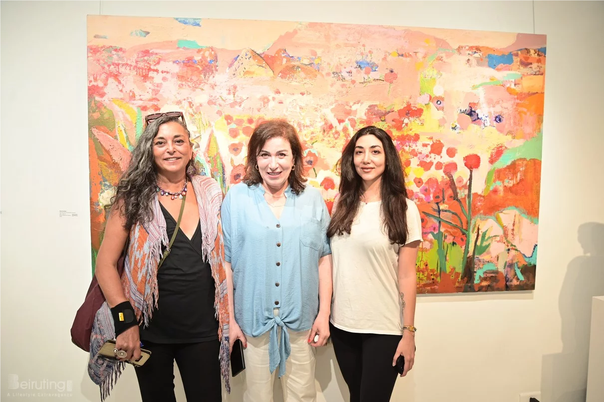 BEYTI Hoda Baalbaki Solo Exhibition at Chaos Art Gallery