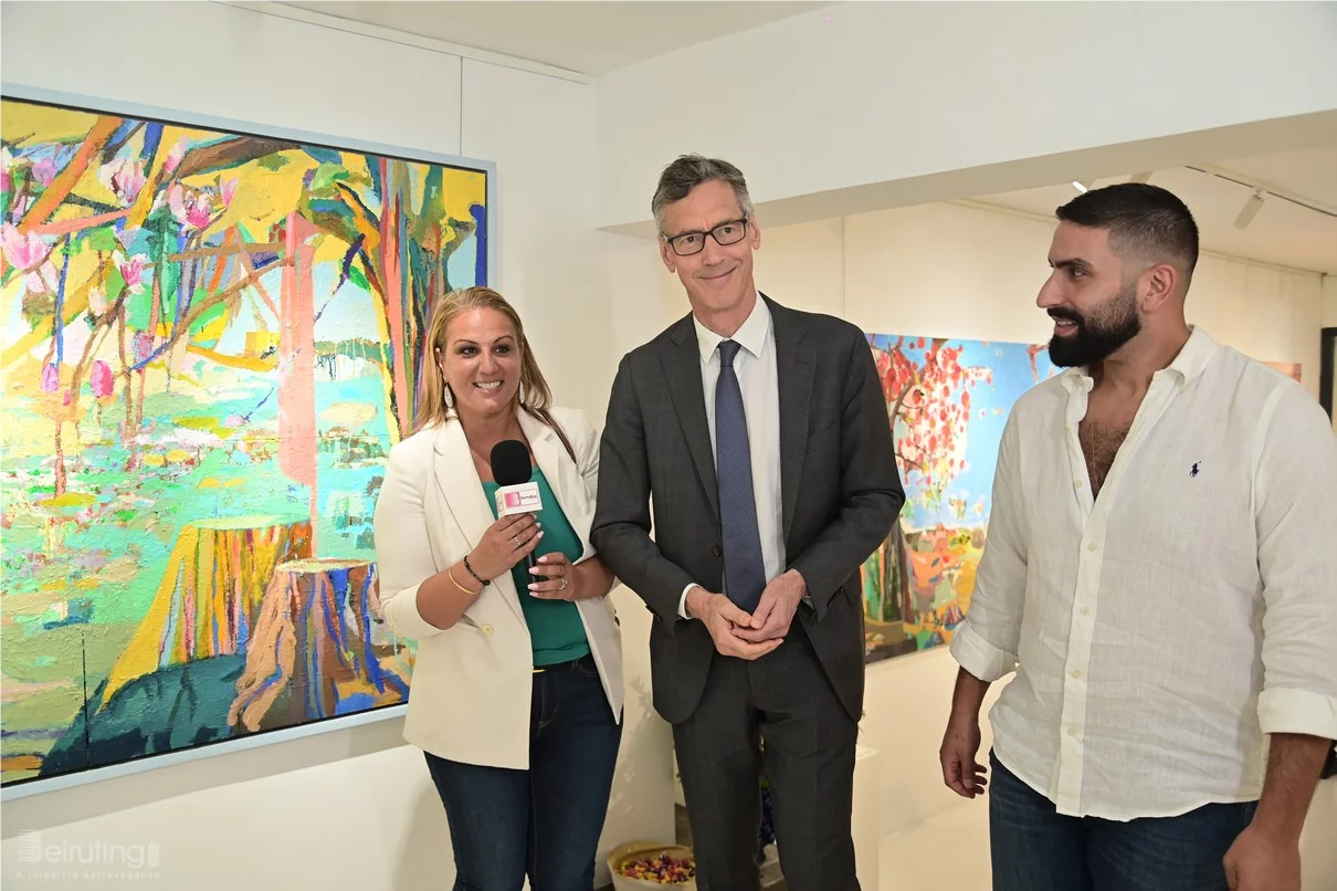 BEYTI Hoda Baalbaki Solo Exhibition at Chaos Art Gallery
