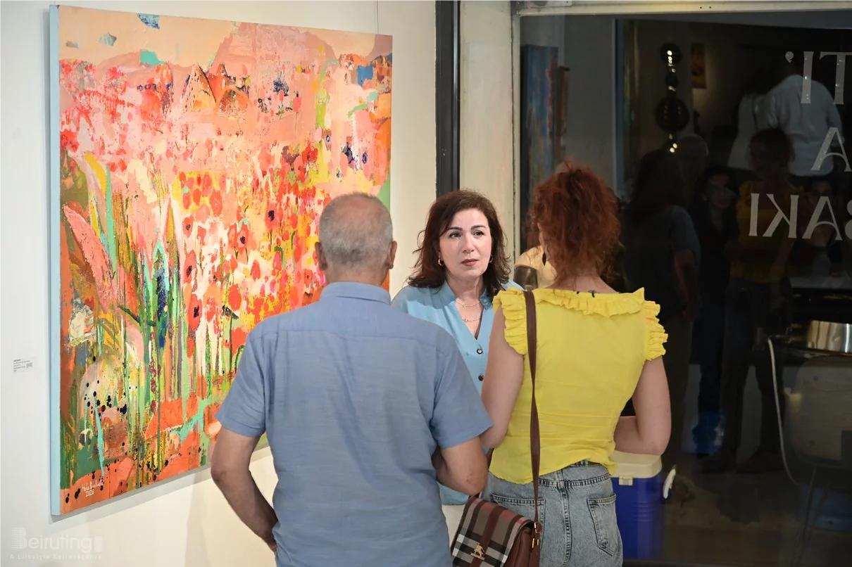 BEYTI Hoda Baalbaki Solo Exhibition at Chaos Art Gallery