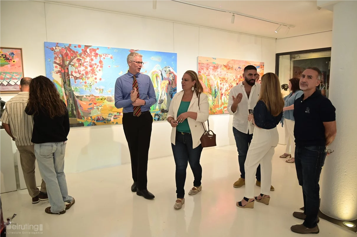 BEYTI Hoda Baalbaki Solo Exhibition at Chaos Art Gallery
