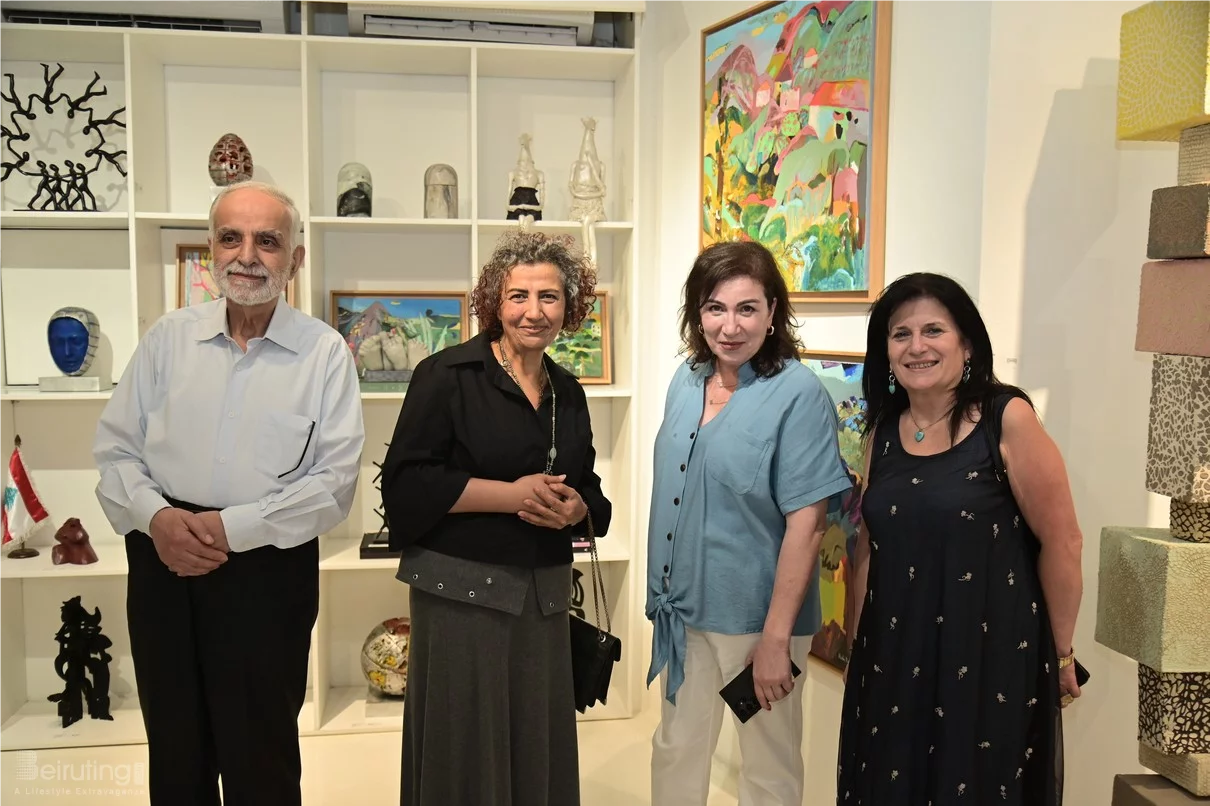 BEYTI Hoda Baalbaki Solo Exhibition at Chaos Art Gallery