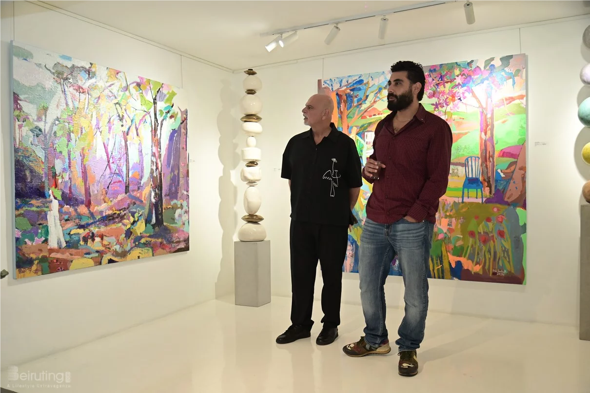 BEYTI Hoda Baalbaki Solo Exhibition at Chaos Art Gallery
