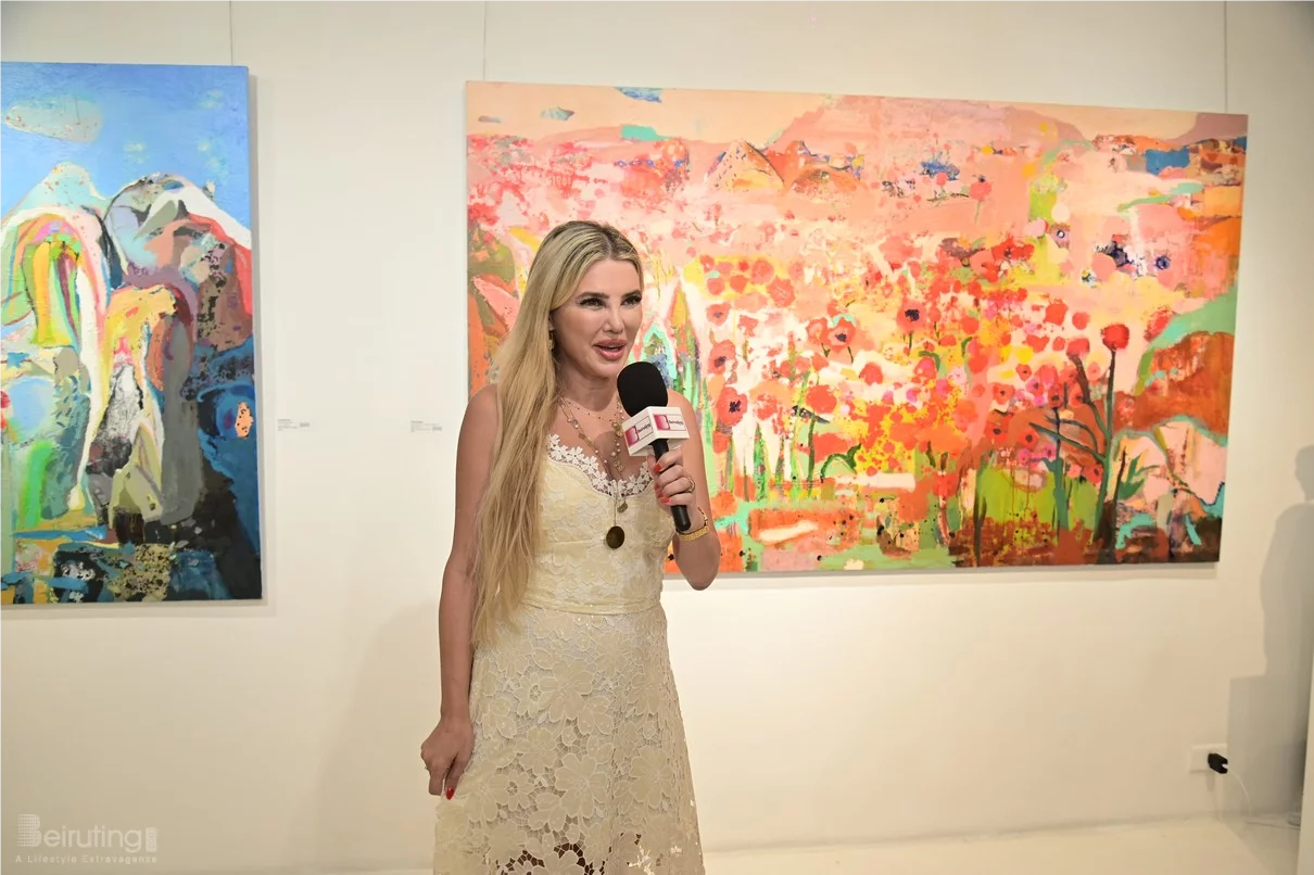 BEYTI Hoda Baalbaki Solo Exhibition at Chaos Art Gallery