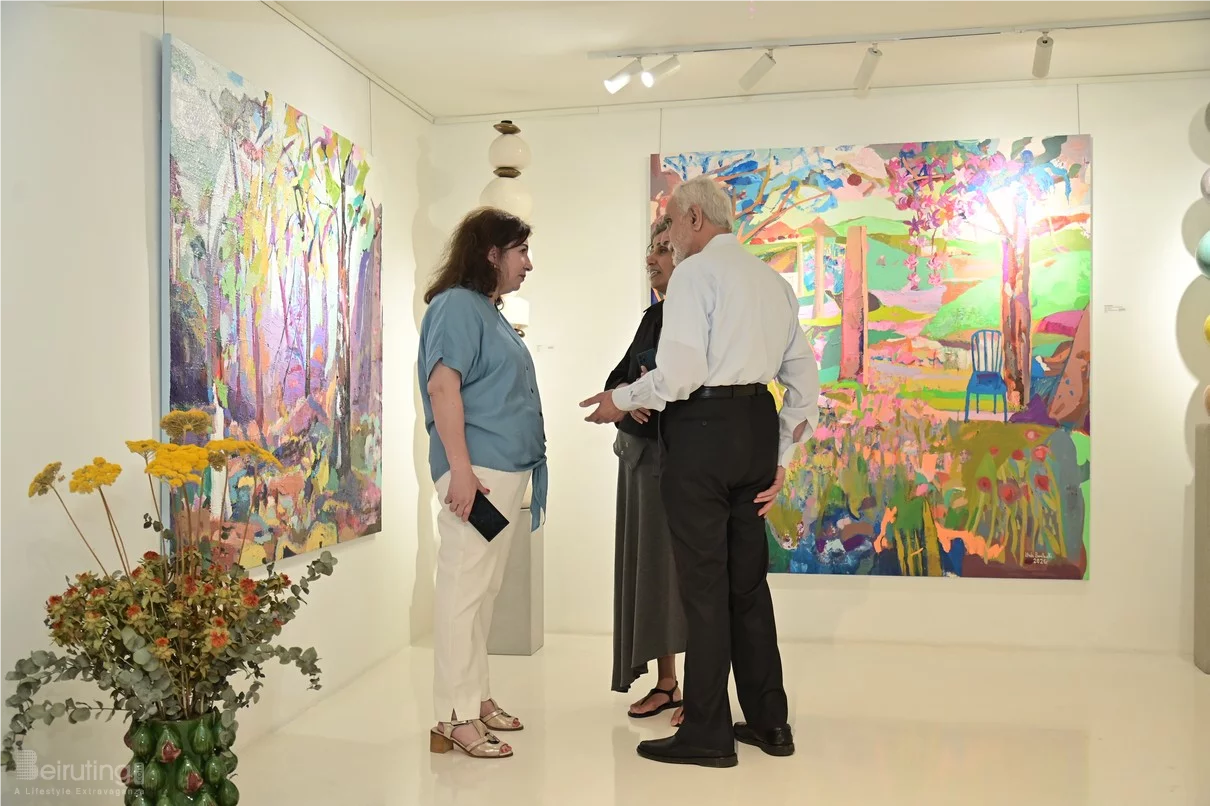 BEYTI Hoda Baalbaki Solo Exhibition at Chaos Art Gallery
