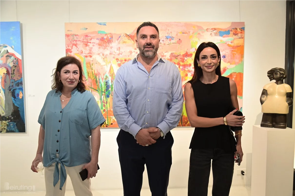 BEYTI Hoda Baalbaki Solo Exhibition at Chaos Art Gallery