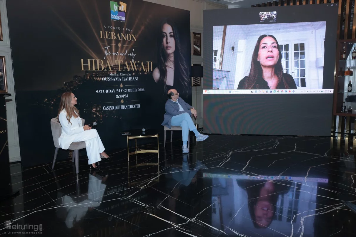 BASSMA-Hiba Tawaji Concert Press Conference