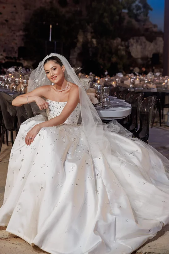 Wedding of Dana El Hallani and Alain Saad