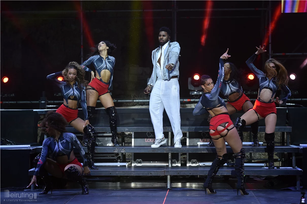 Jason Derulo at Byblos International Festival