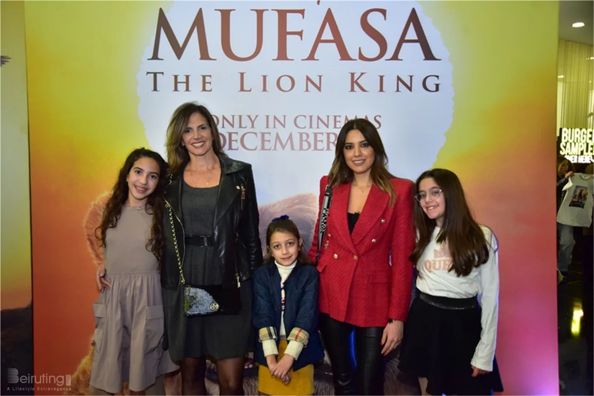 Avant Premier of Mufasa Lion King