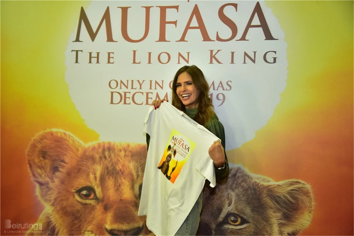 Avant Premier of Mufasa Lion King