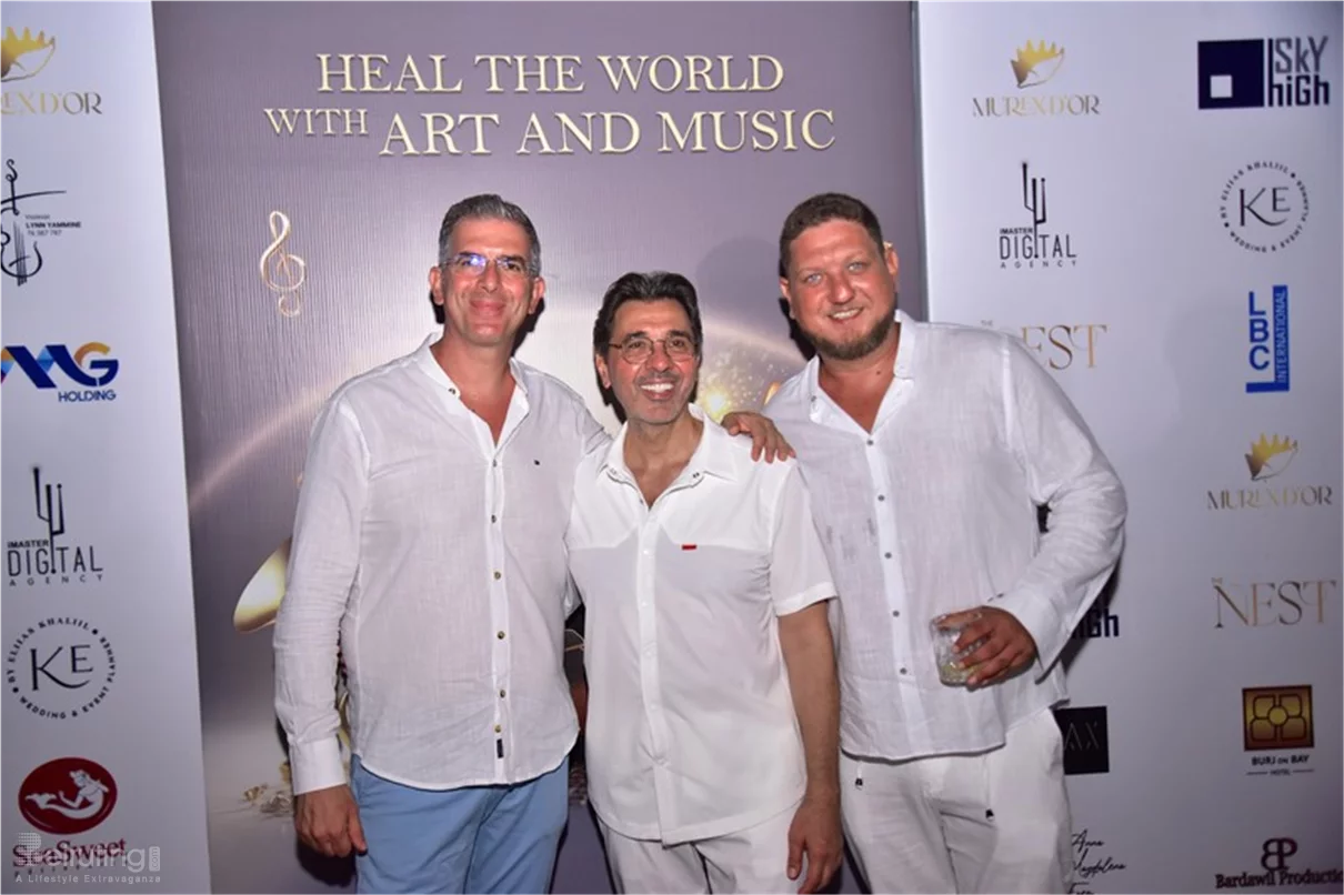 Architect Andre Verdureau at Murex D'or Launch Event