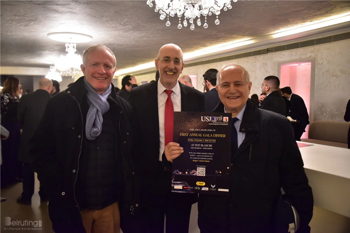 Esib USJ first annual Gala diner at Nuit Blanche Mansourieh