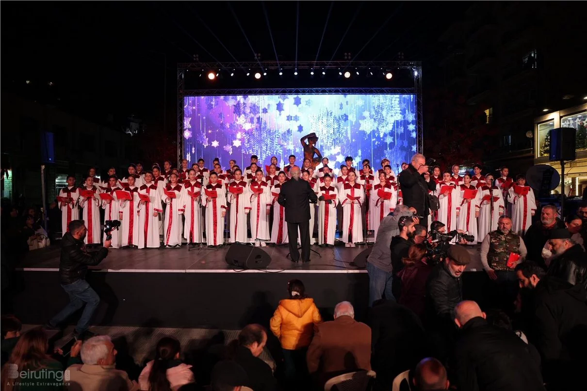 Zahle Christmas Tree Lighting 2025