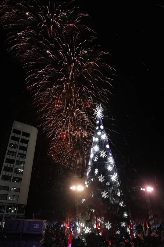 Zahle Christmas Tree Lighting 2025