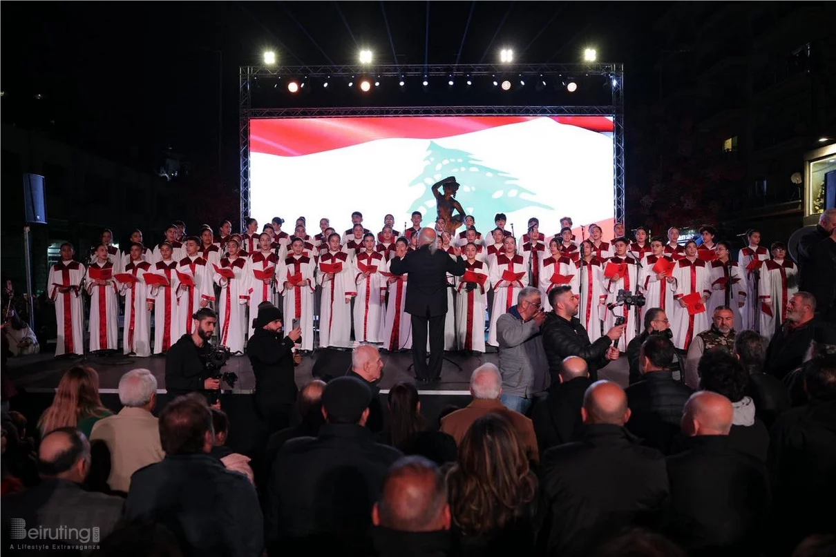 Zahle Christmas Tree Lighting 2025