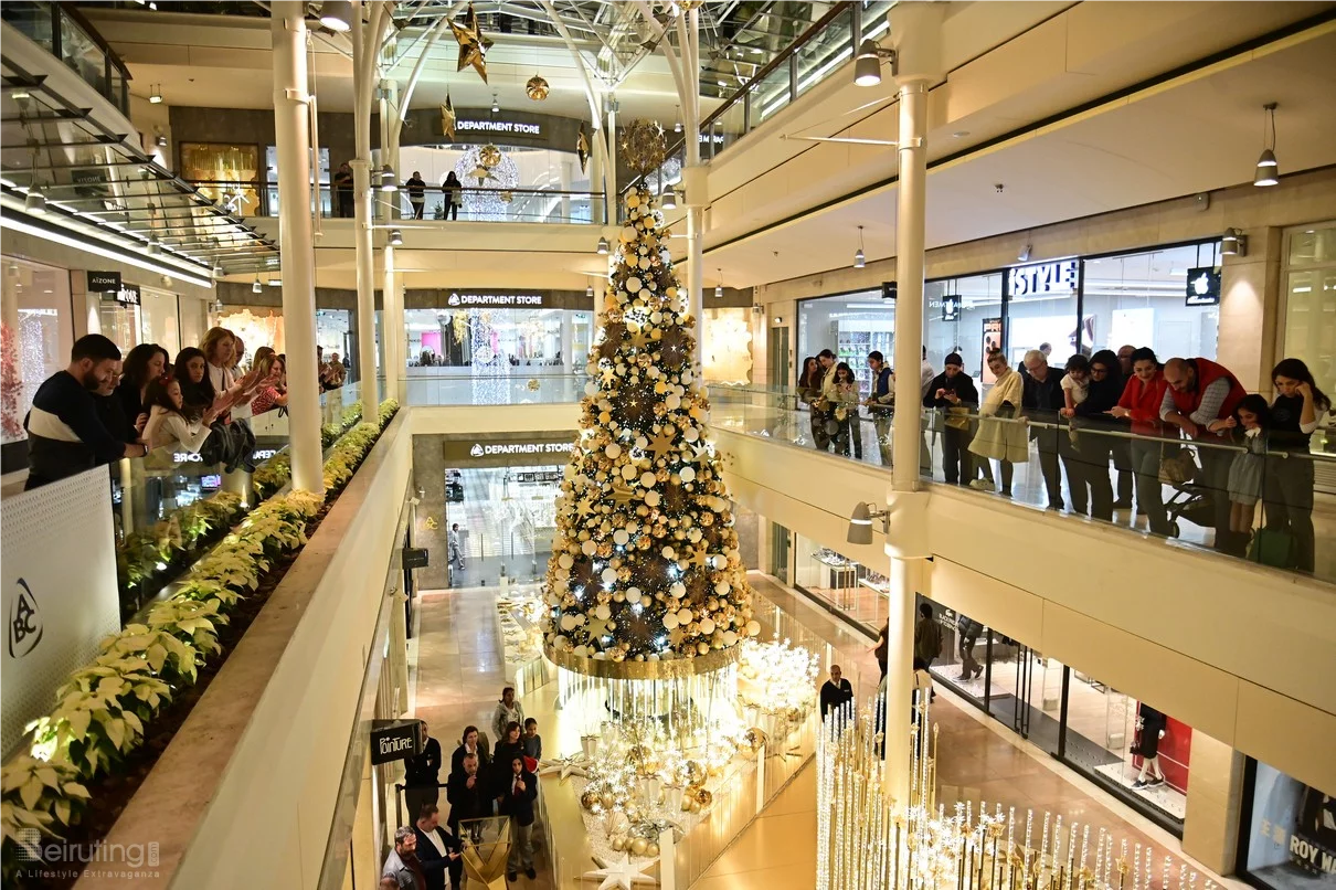 Christmas Tree Lighting at ABC Ashrafieh