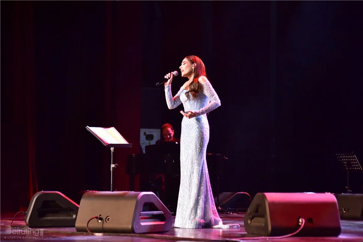 Abeer Nehme at Casino du Liban