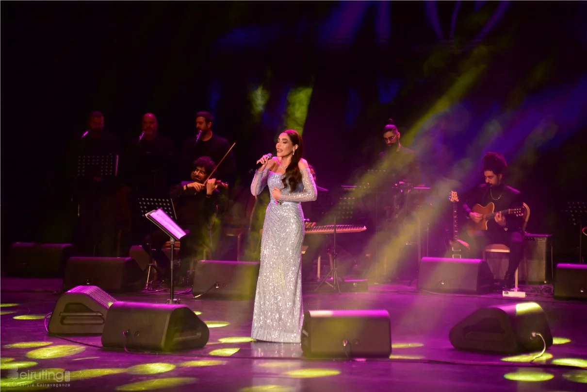 Abeer Nehme at Casino du Liban