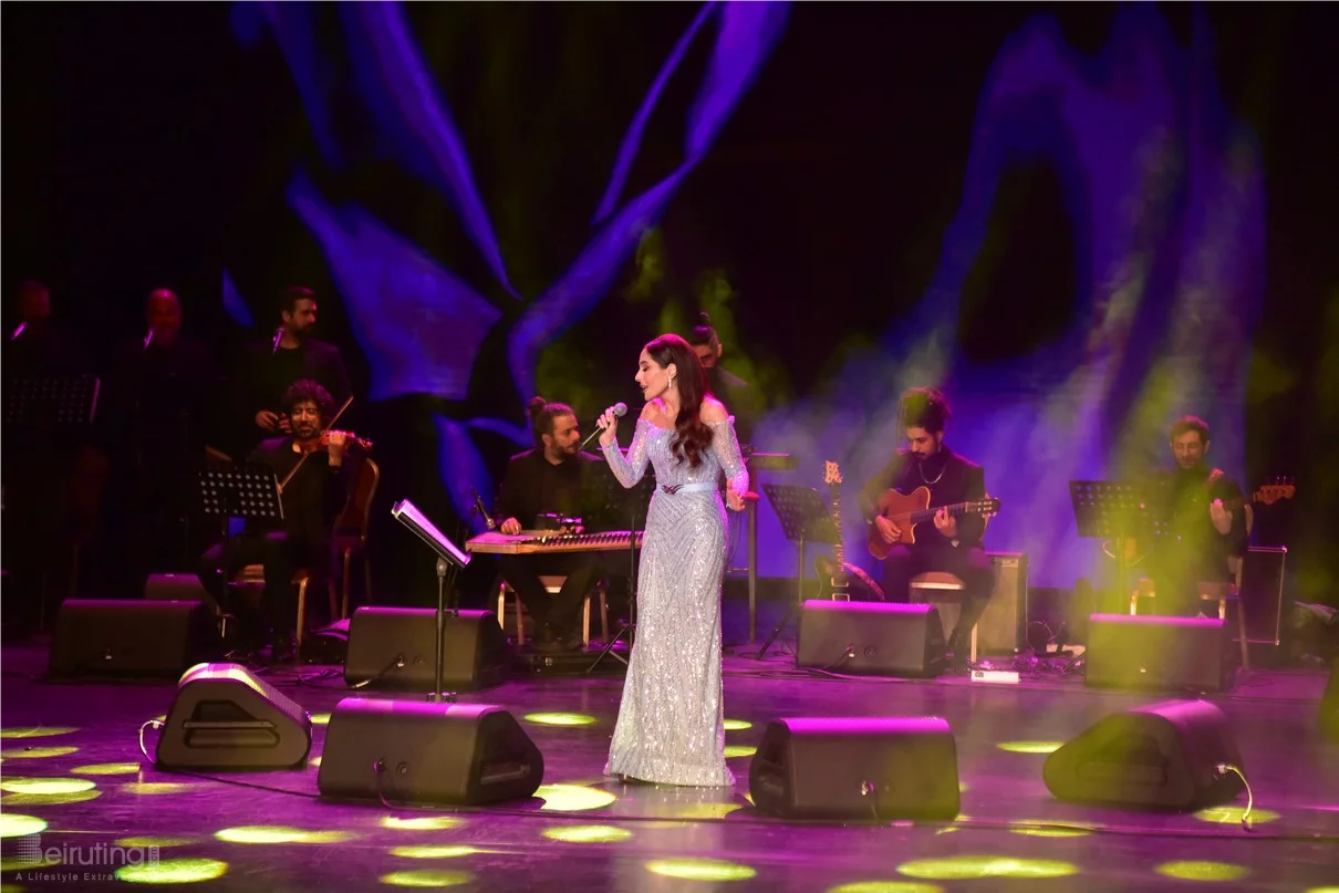 Abeer Nehme at Casino du Liban