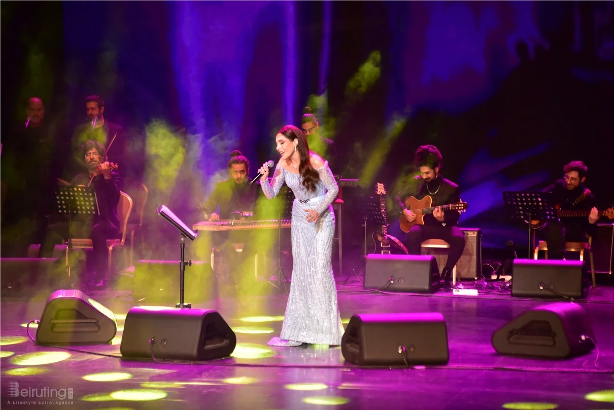 Abeer Nehme at Casino du Liban