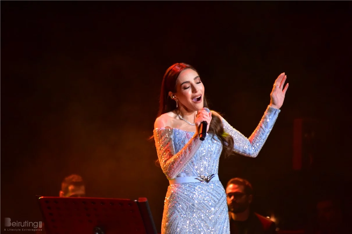 Abeer Nehme at Casino du Liban