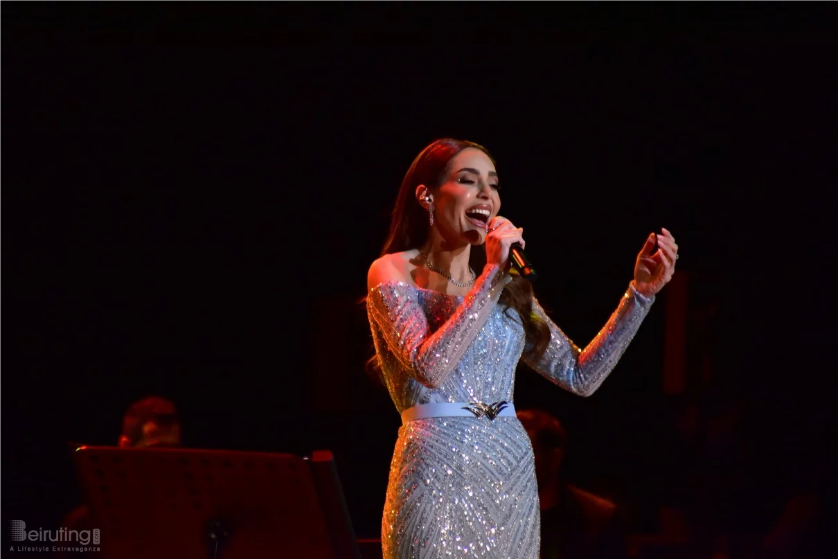 Abeer Nehme at Casino du Liban