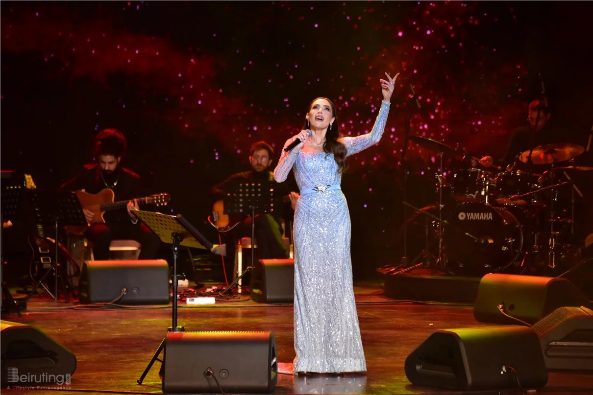 Abeer Nehme at Casino du Liban