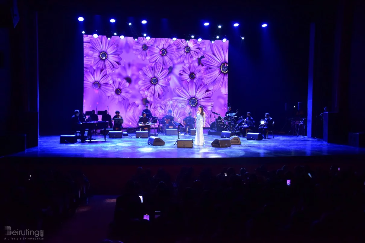 Abeer Nehme at Casino du Liban