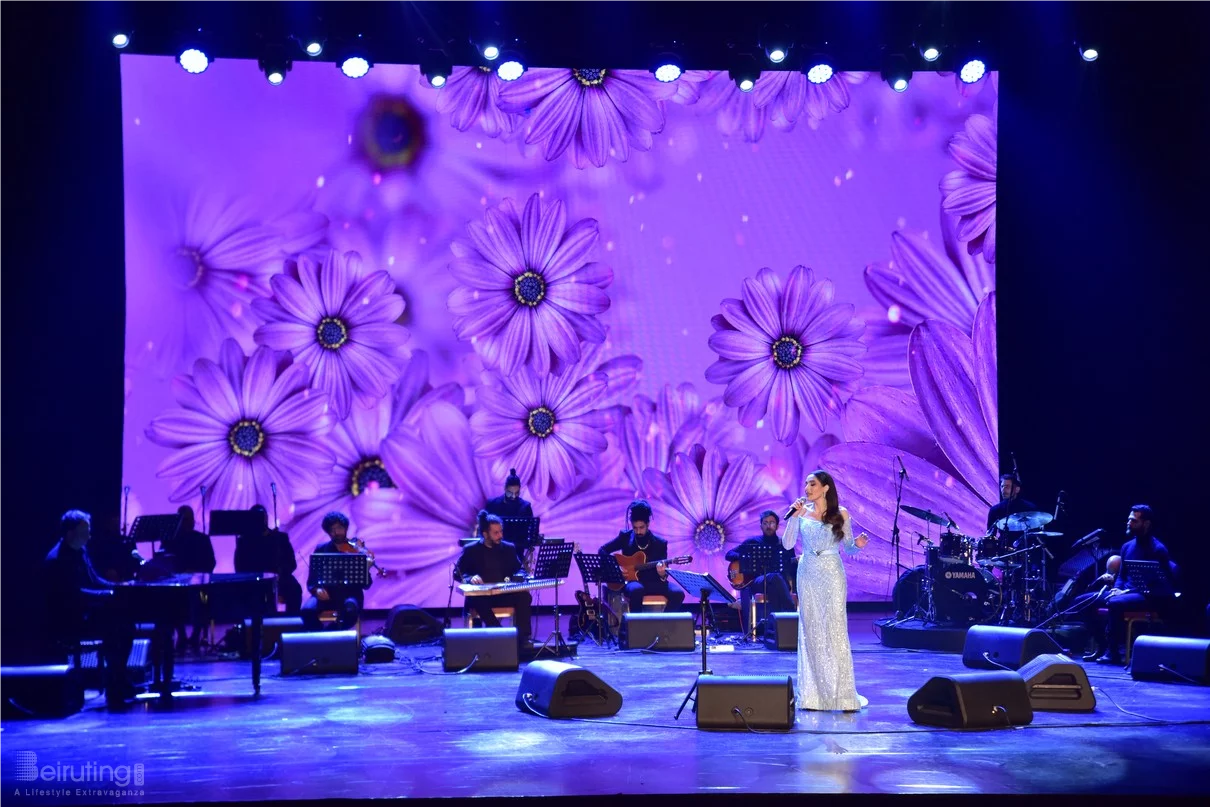 Abeer Nehme at Casino du Liban