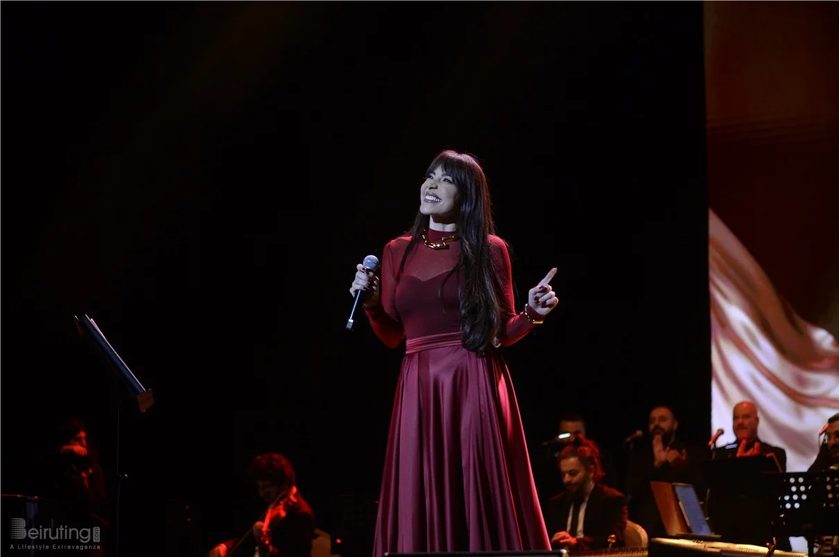 Abeer Nehme at Casino du Liban