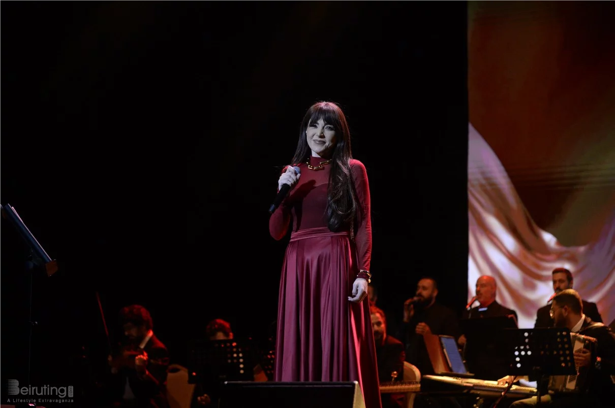 Abeer Nehme at Casino du Liban