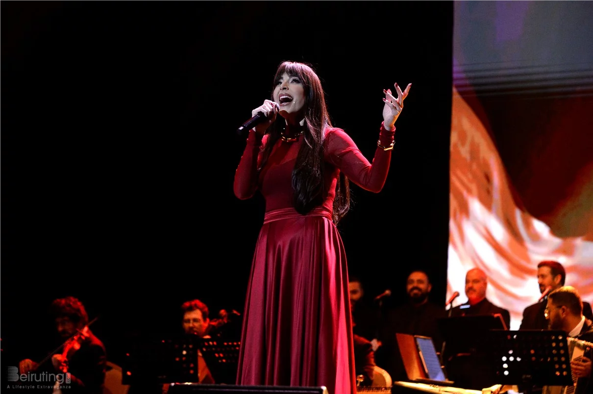 Abeer Nehme at Casino du Liban