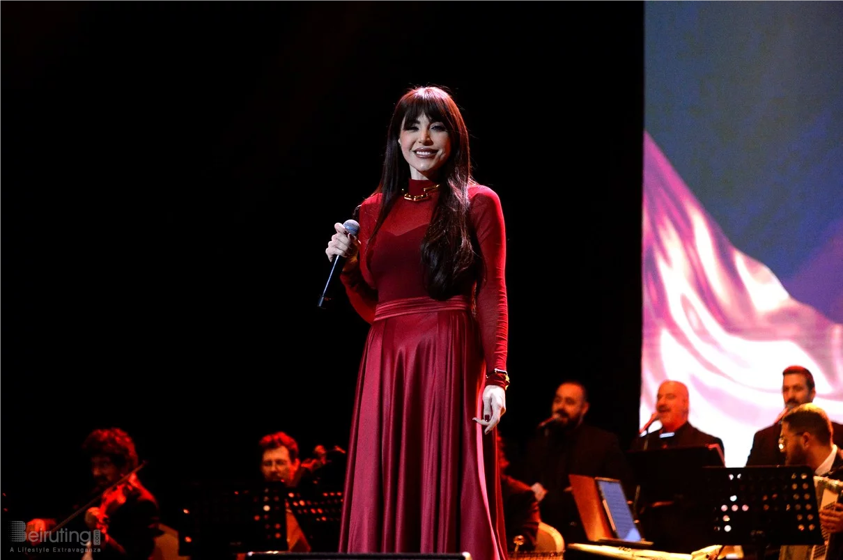 Abeer Nehme at Casino du Liban