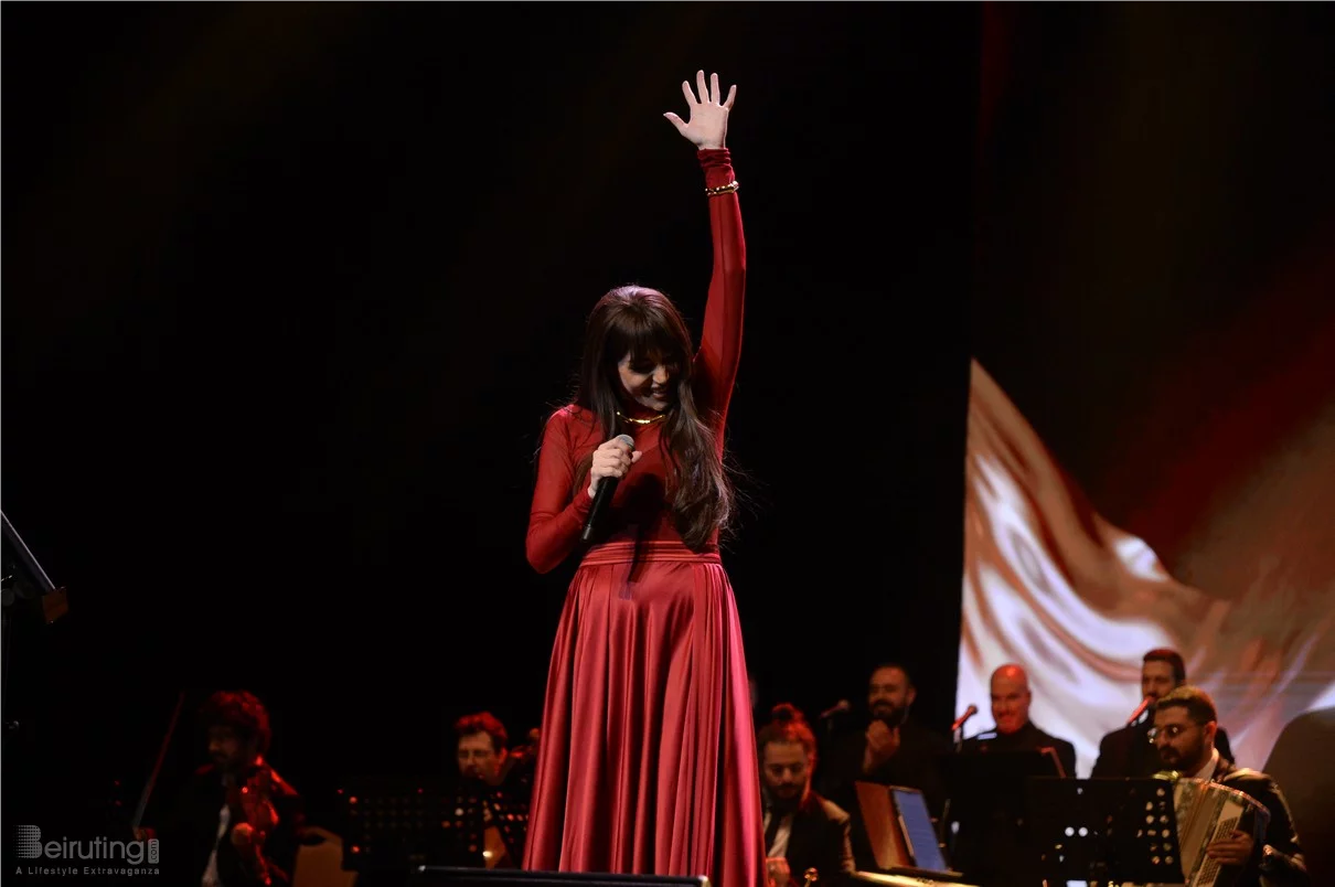 Abeer Nehme at Casino du Liban