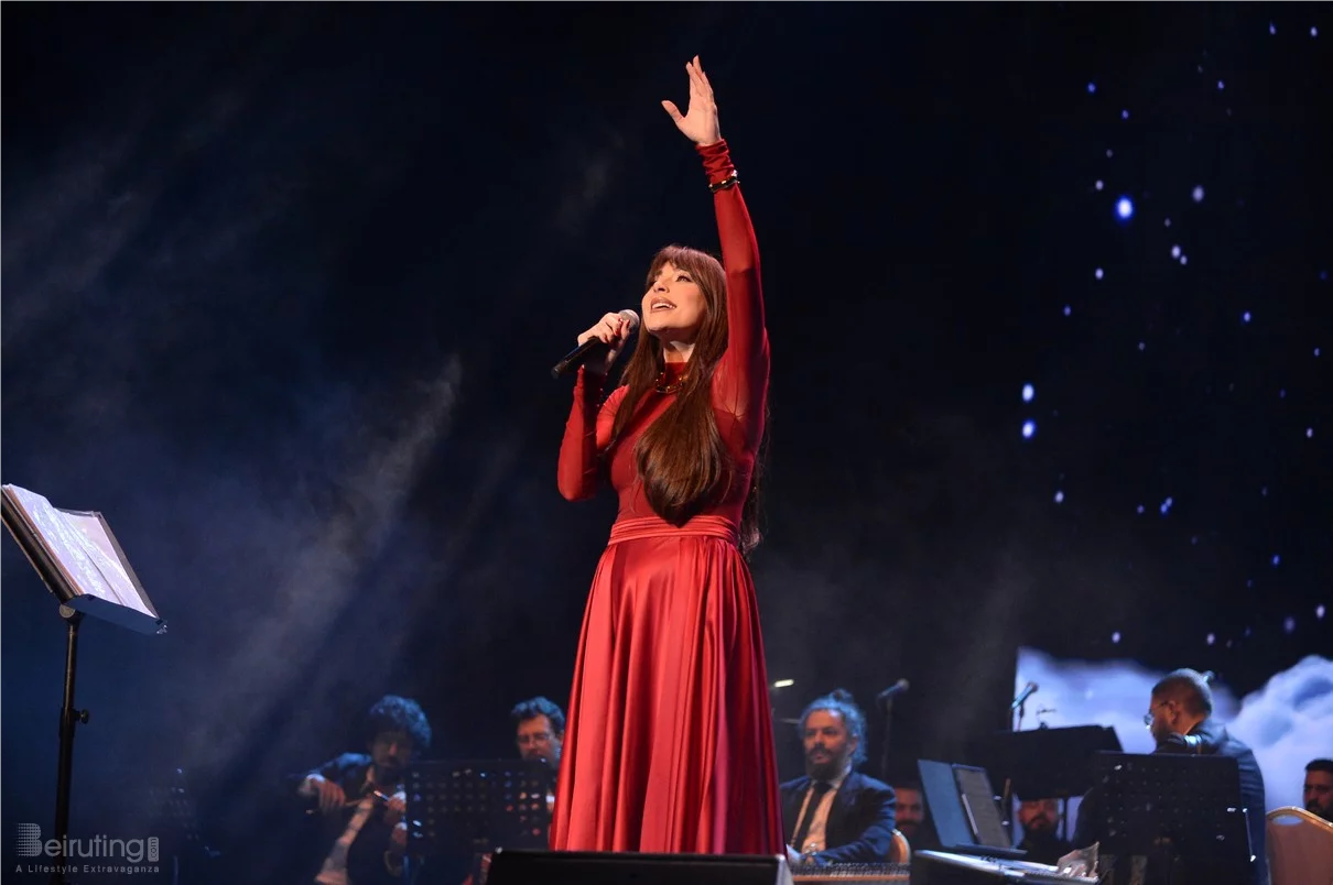 Abeer Nehme at Casino du Liban