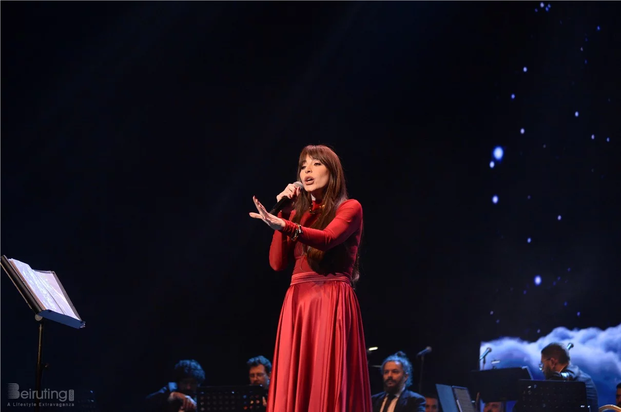 Abeer Nehme at Casino du Liban